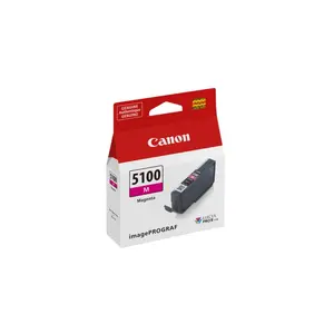 Canon Lucia PRO II PFI-5100 14.4ml Pigment Ink Tank for PRO-310 Printer, Magenta