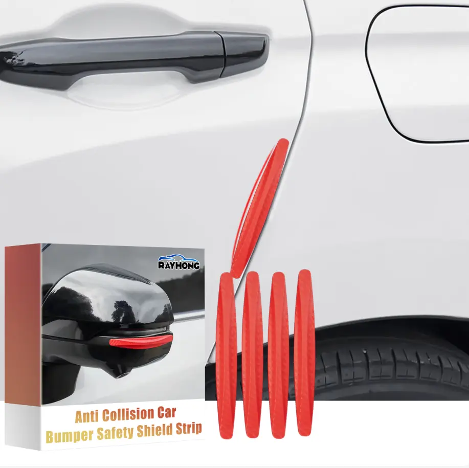 Rayhong Car Collision Protection Stickers, Front And Rear Bumper Protection Anti-scratch Car Body Protection Sticker