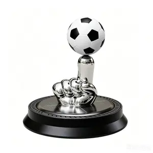 Solar Powered Rotating Soccer Ball Car Air Freshener - Aromatic Diffuser, Vehicle Decoration Essential Oil Diffuser - Gift for Football Fanatics and Drivers Portable Waterless Car Diffuser Air Freshener Car Aromatherapy Diffuser