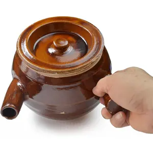 Teapot Casserole Traditional Chinese Medicine Clay Pot for Cooking(2.4L) staub  cookware flame  le creuset