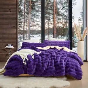 Cut n Sew Chunky Bunny - Coma Inducer Oversized Comforter Set - Calming Purple