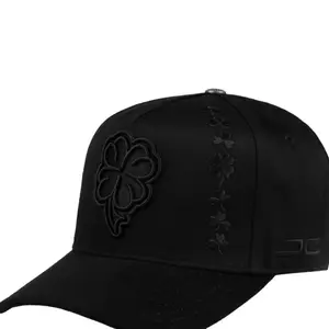 Jc Hats XY Edition Black Caps Suede Visor Design Snapback