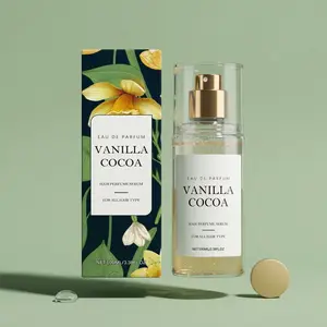 Vanilla Cocoa Hair Fragrance Spray & Body Perfume - Essential Daily Mist for Fresh Scent floral elegant scentual fruit long lasting long-lasting sweet fruity Eau de Parfum gourmand fragrance natural long-lasting fragrance e portable