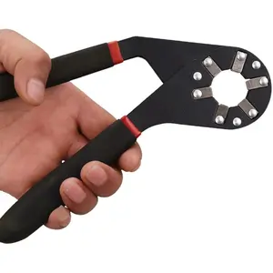 6 In Multifunctional Adjustable Universal Wrench With Chrome Craftsman Wrench Clamp Mechanical Workshop Tools Repair Tool Specific