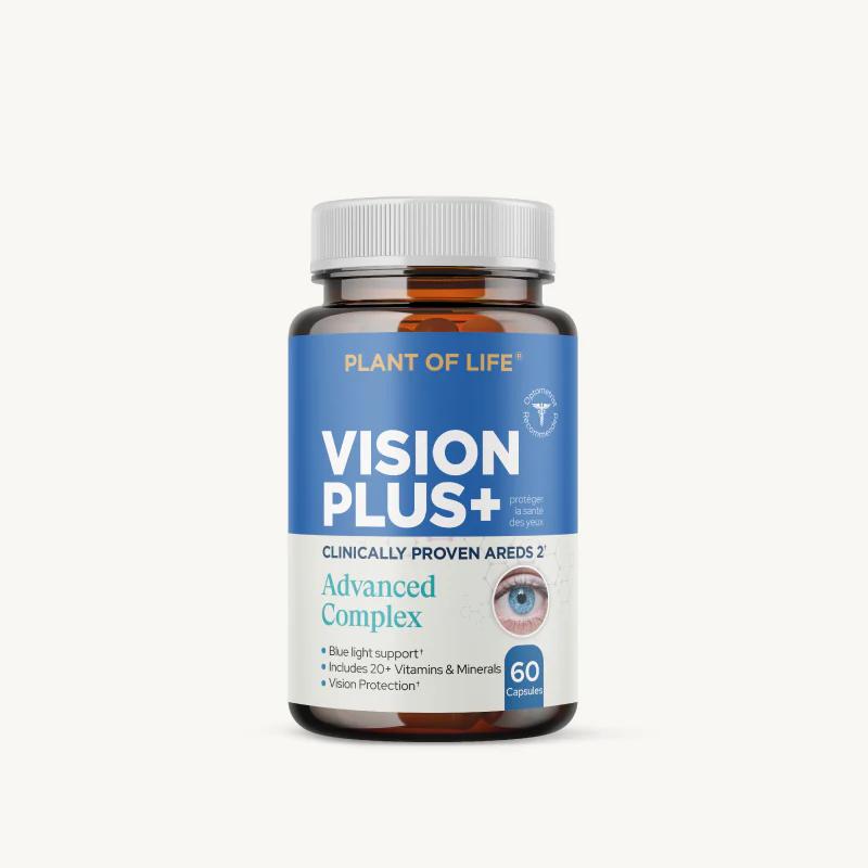 Plant of Life Vision Plus - Advanced Eye Health Supplement for Clear Vision