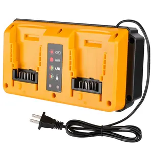 Beytvyow CH07 Dual Fast Charger Compatible with Dewalt 14.4-18V Lithium-ion Batteries for Power Tools outdoorfun Replacement Pack