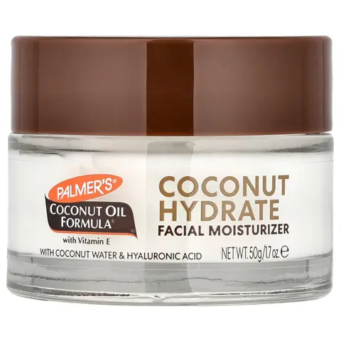 Palmer's Coconut Oil Formula® with Vitamin E, Coconut Hydrate Facial Moisturizer, 1.7 oz (50 g)