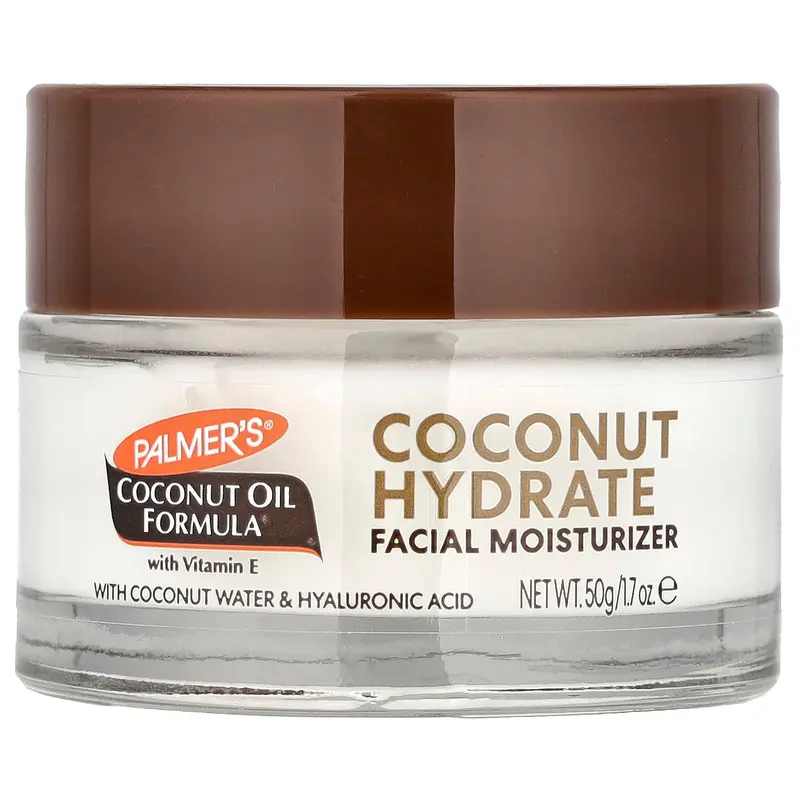 Palmer's Coconut Oil Formula® with Vitamin E, Coconut Hydrate Facial Moisturizer, 1.7 oz (50 g)