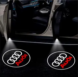 Auto Wireless Door Led Welcome Light Projection Lamp Light For Audi A4 B5 B6 B7 B8 A1 A3 A6 A5 A7 A8 Q3 Q5 Q7 TT S3 S6