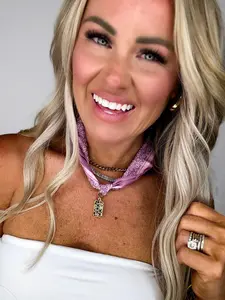 The Trendiest Charm Necklace Scarf