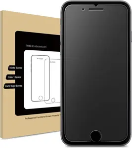 Matte Glass Screen Protector for  SE 2020/2022 Anti-Glare & Anti-Fingerprint 9H  Clear Tempered Glass Film for  SE 2nd/3rd Generation Smooth as Silk