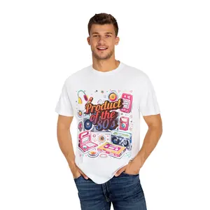 Retro 80s T-Shirt, Vintage Inspired Apparel, Summer Fashion, Music Lover Gift, Nostalgia Tee