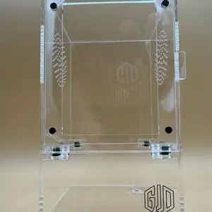 “Brick Top” 4x4x7” Tarantula Cribs Jumping Spider Enclosure Clear Acrylic Habitat for Pet Spiders