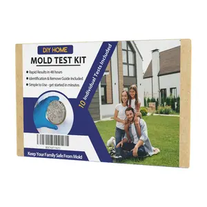 Mold Testing Kit with 10 Individual Tests - DIY Mold Test Kit for Home - Includes Detailed Mold Identification Guide - Fast and Mold Detector for Home