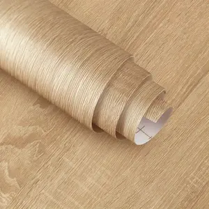 Wood Wallpaper Grey Wood Peel and Stick Wallpaper Gray Wood Contact Paper Self Adhesive Wallpaper Wood Grain Faux Furniture Film Roll Desk Table Wall Cabinet Shelf Draw Liner