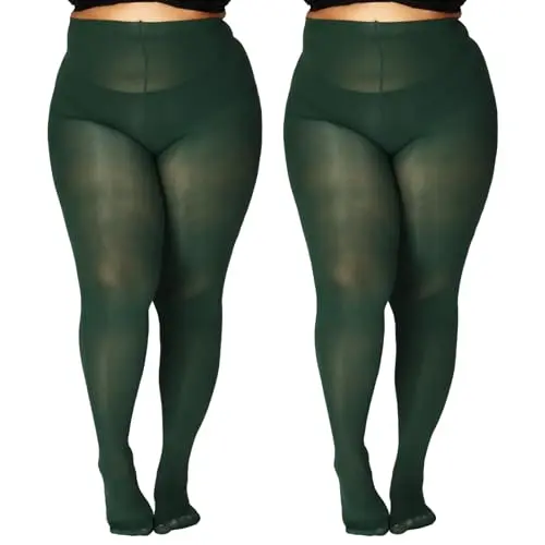 Green   60denier   2 Pairs