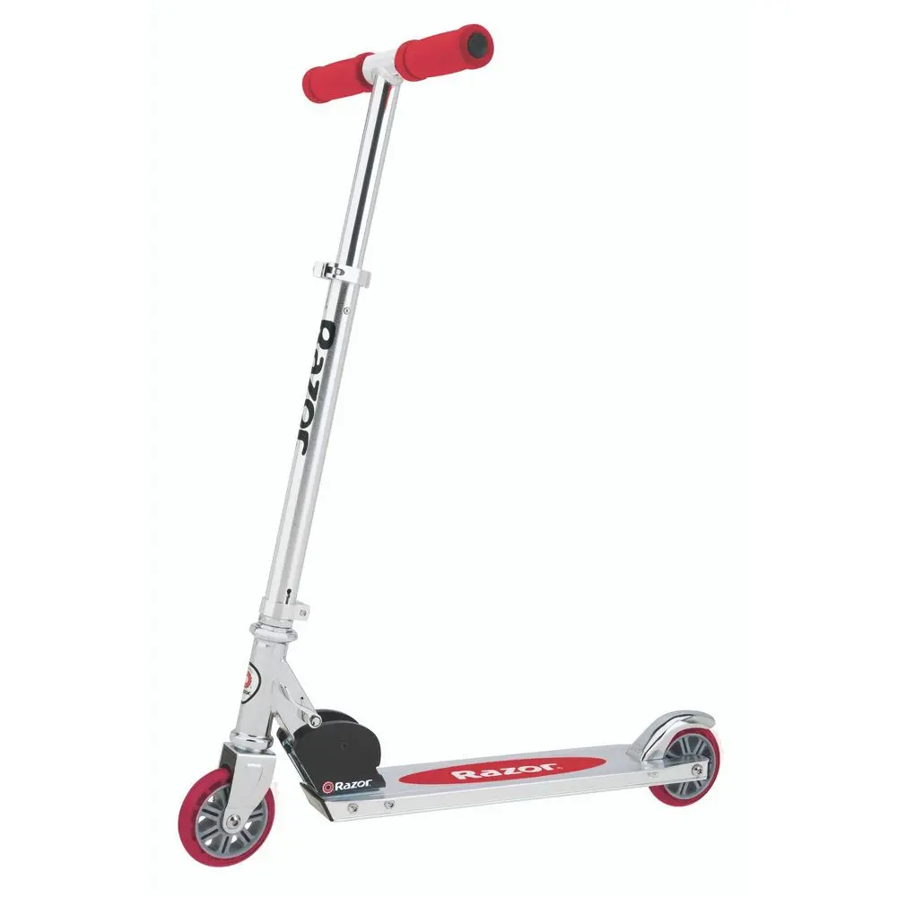 Razor A 2-Wheel Kick Scooter - Red: Steel & Aluminum Frame Urethane Wheels