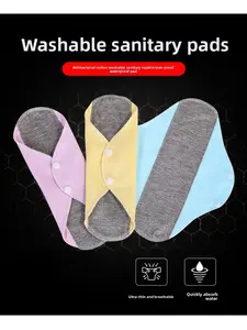 New Antibacterial Reusable Cotton Pads Washable Menstrual Pads for Middle-Aged Women Anti-Leakage Urinary Pads Absorbent Sanitary