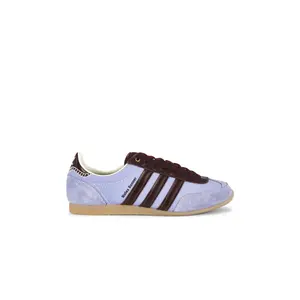 adidas by Wales Bonner Japan Sneaker in Crew White, Light Purple, & Red