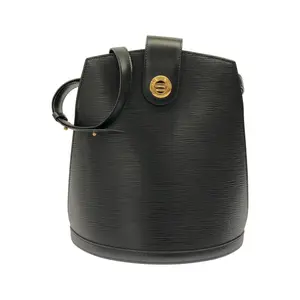 Pre-owned Louis Vuitton Calfskin Shoulder Bags Cluny Epi Shoulder Bag