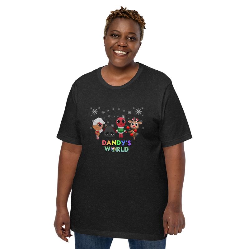 Dandy's World Holiday Toons Roblox T-Shirt men gifts graphic tees
