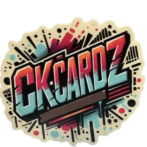 Custom 2x2in logo gloss sticker vibrant design for personalization and decoration stylish unique touch