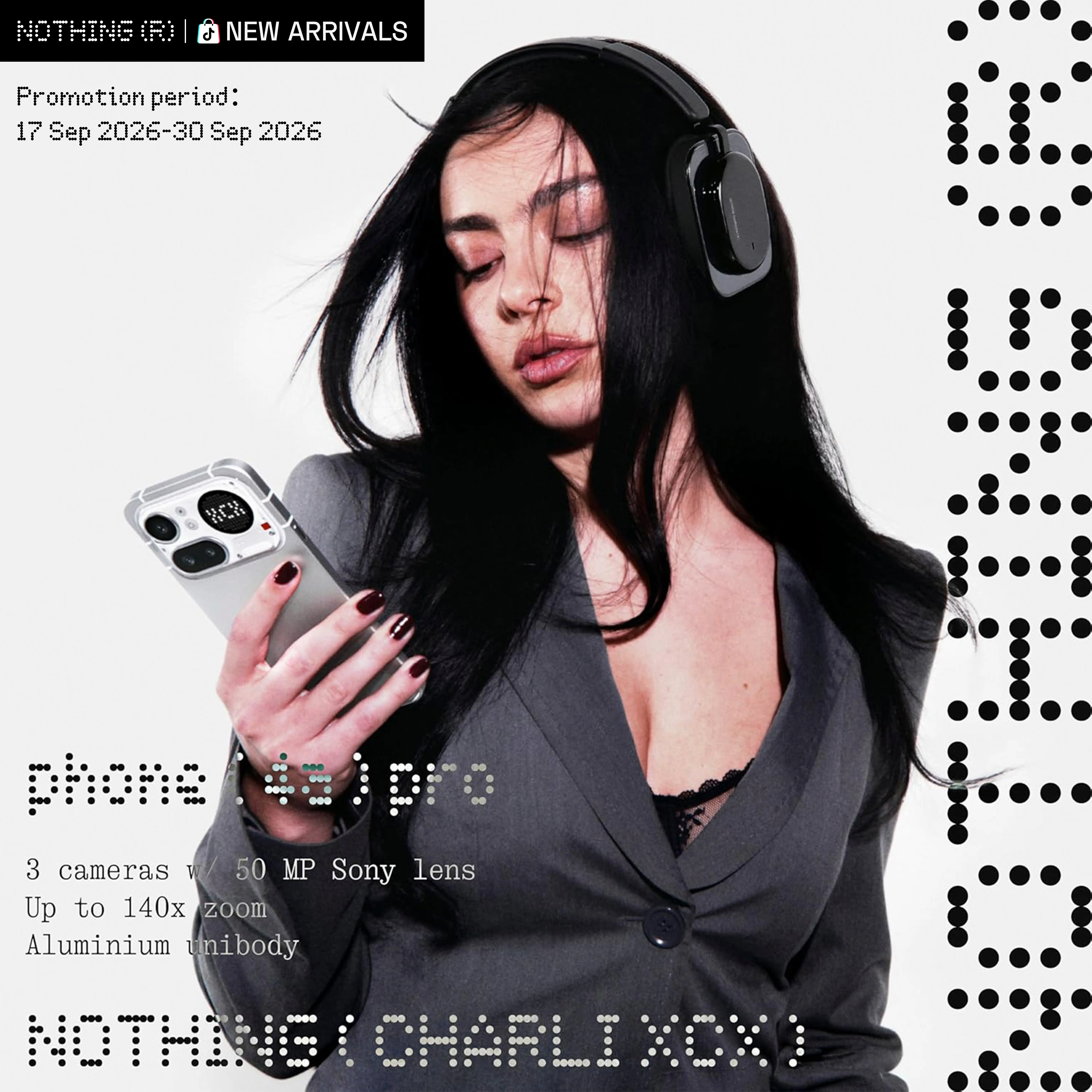 Nothing Phone (4a) Pro Smartphone, 2026 New Dual 5G Cellphone, Android 16, Snapdragon 7 Gen4, 144Hz AMOLED HDR High-Resolution Display, 50MP Dual Cameras with AI, Glyph Interface, 5080mAh Battery, Unboxing Ready