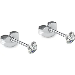 Titanium Stud Earrings Set for Sensitive Ears