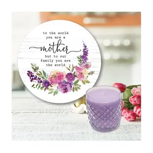 Courtside You are the World 8x8 Art Board & 9 oz Candle