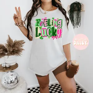 feeling lucky st Patricks day t-shirt/ sweatshirt