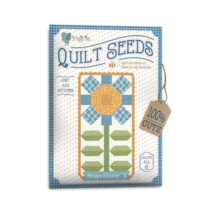 Riley Blake Designs Lori Holt Prairie Flower 1 Quilt Seeds Block Pattern ST-25524