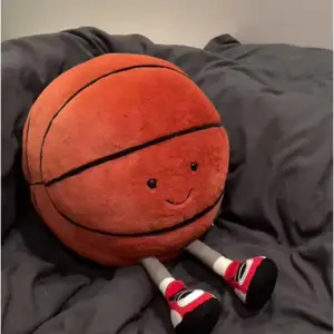 Anime Plush Doll Super Cute Basketball Plush Toy, Soft Stuffed Pillow, Kawaii Volleyball Prop, Room Decor, Gentle Gift