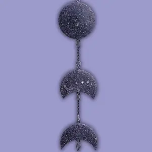 Atlas Galaxy Glow Mini Moon Phase – Turquoise, Amazonite & Labradorite
