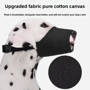 Breathable Dog Muzzle Anti Bite Bark, Water Drinking Design Anti-ingestion Mouth Mask for Small & Medium Dogs