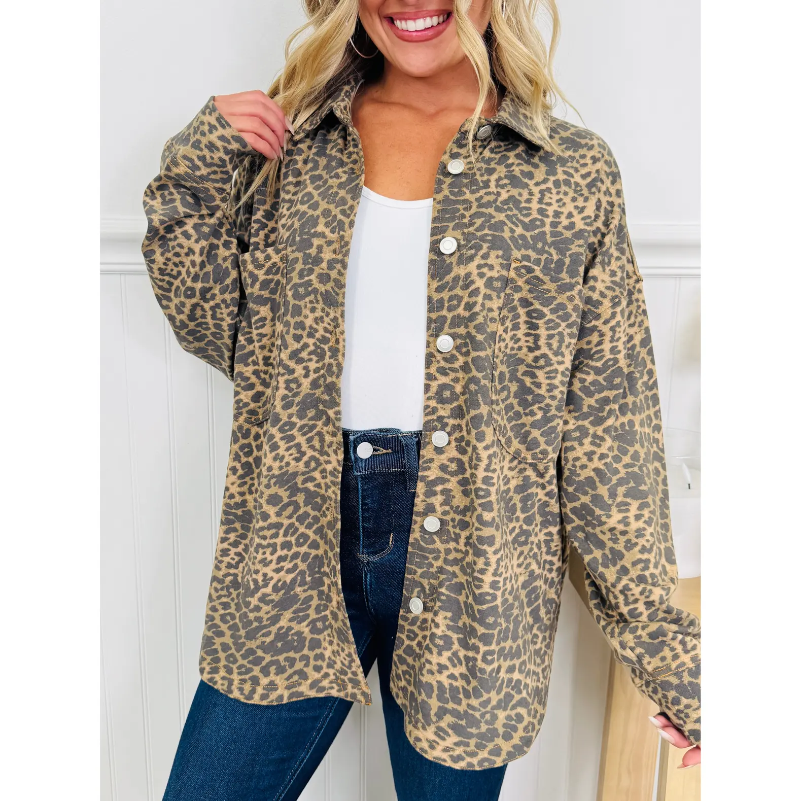 Go Everywhere Jacket In Leopard