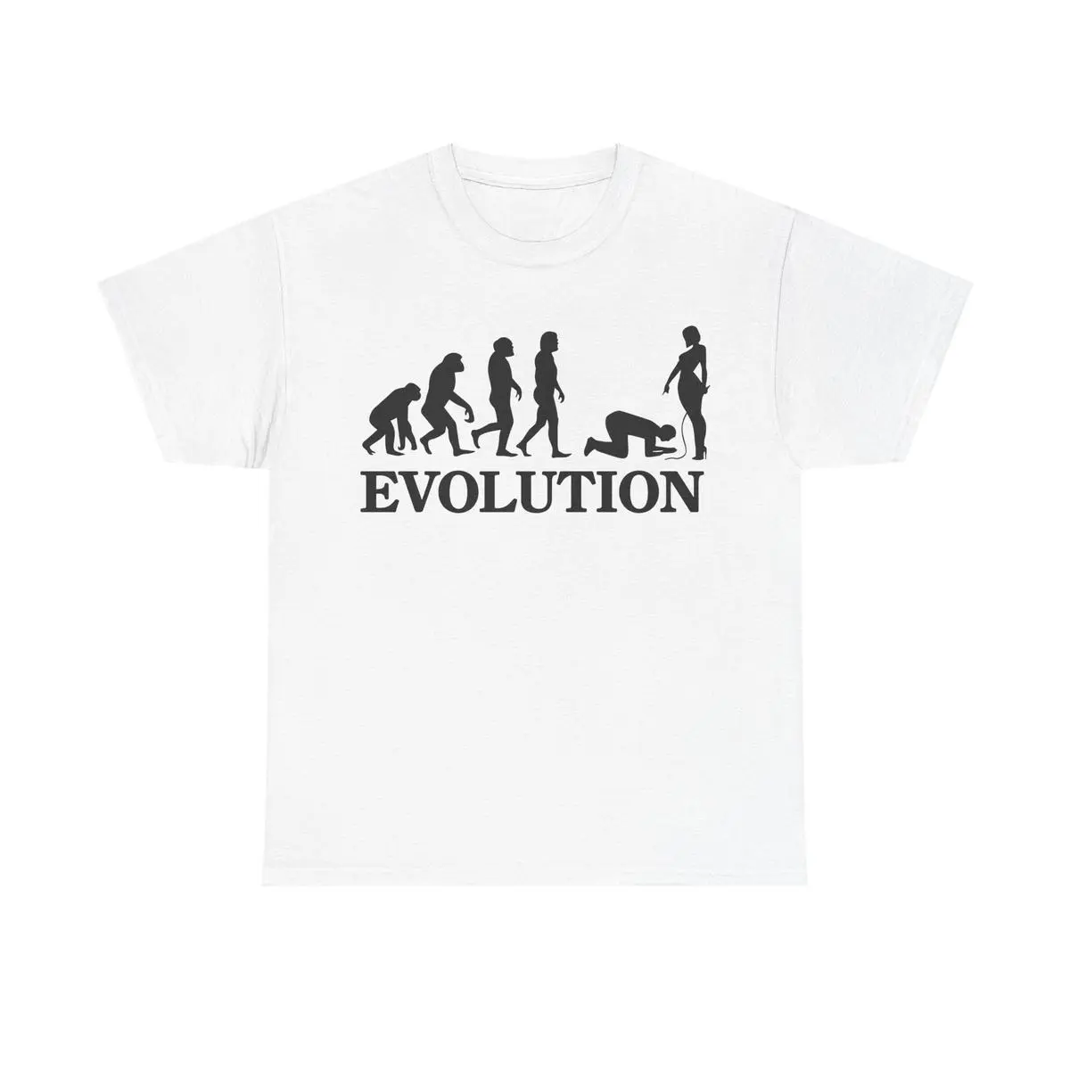 Evolution Simp Shirt - Unisex Cotton Tee, Funny Shirt
