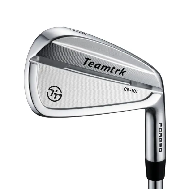 Teamtrk CB-101 Men's Golf Iron Set Soft Iron Forged Material 4 5 6 7 8 9 P 7 Pieces per Set Golf Club Set