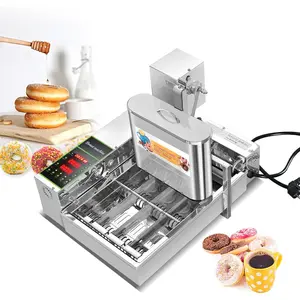 Kolice commercial 4-rows mini making donuts machine/doughnut maker/frying Donut Makchine/donut making machine/Donuts Machine/Donut Maker
