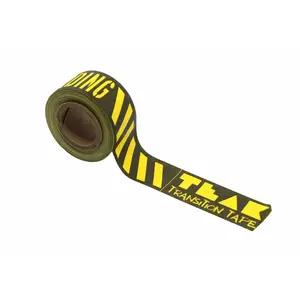 Fingerboard Transition Tape, 15 ft Roll - 1" Wide - "No Fingerboarding" Design