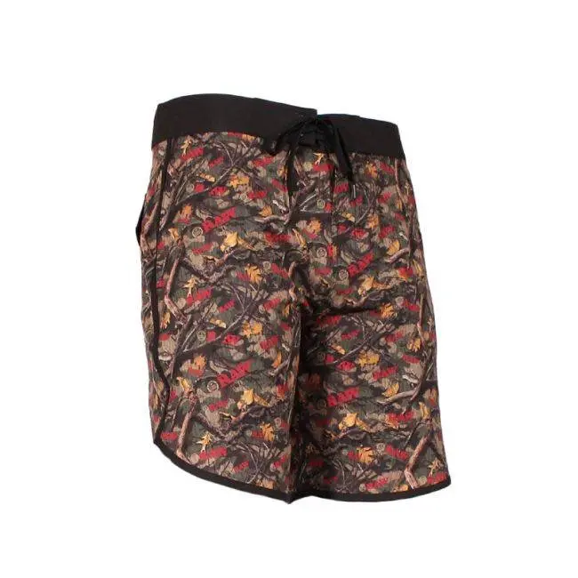 Men's RAW Peacemaker Brazil Camo Technical Fabric Athletic Board Shorts - Menswear, Activewear (M, L, XL, 2XL), Technical Fabrics, Raw Men's Shorts