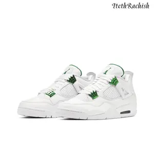Replica green metal fashionable classic sports shoes, outdoor running shoes, comfortable basketball shoes