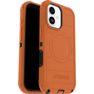 OtterBox iPhone 17 Defender Series Case & Screen Protector - Blaze Orange - Case Only