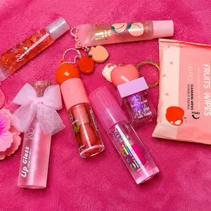 Pink Gloss Gift Box – Cute Lip Gloss Set, Beauty Accessories & Gift Package
