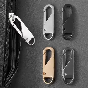 Quick Zipper Repair Universal Detachable Zipper Pull, Easily Replace Damaged Zipper Pulls on Travel Bags, Clothing, Backpacks, Wallets