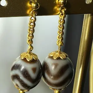 Dzi Earring