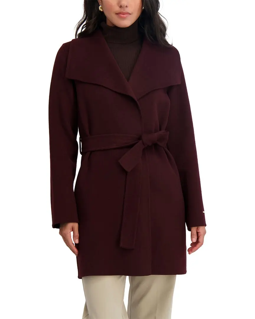 Tahari Ella Medium Wool-Blend Coat