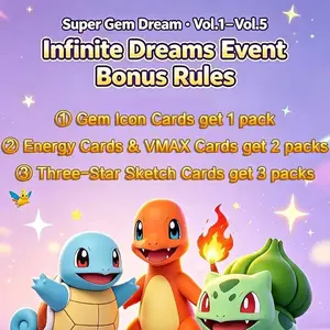 Super Gem Dream· Vol.1-Vol.5 Infinite Dreams Event Bonus Rules