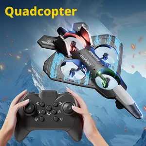 Remote Control Fighter Jet – 360° Air Roll RC Airplane with LED Lights, Realistic F16 Design, Fun Flying Toy for Kids