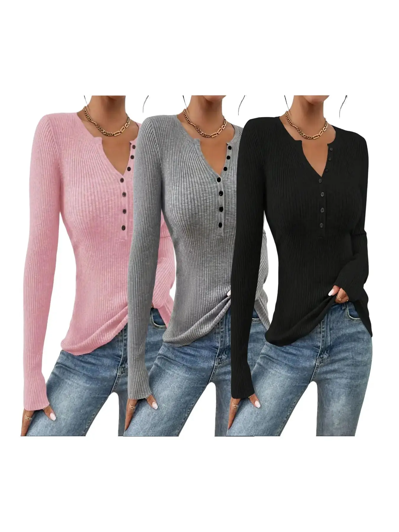 Pink*1 pc+Gray*1 pc+Black*1 pc