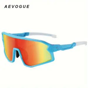 AEVOGUE Fashionable Youth Cycling Sports Sunglasses Trendy Outdoor Sports Sunglasses Sunglasses Free Brand Sunglasses Bag